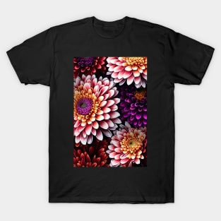 Bright Flower Field: Eco-Friendly Designs for a Green Future T-Shirt